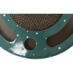 TRIXIE Drapak świąteczny okrągły karton/plastik 33 x 5,5 cm