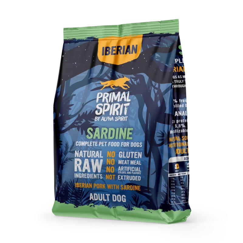 ALPHA SPIRIT Primal Spirit Iberian Sardine 12kg