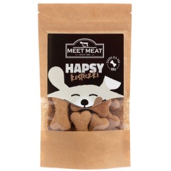 MEET MEAT Hapsy kosteczki - ciastka dla psa 100g