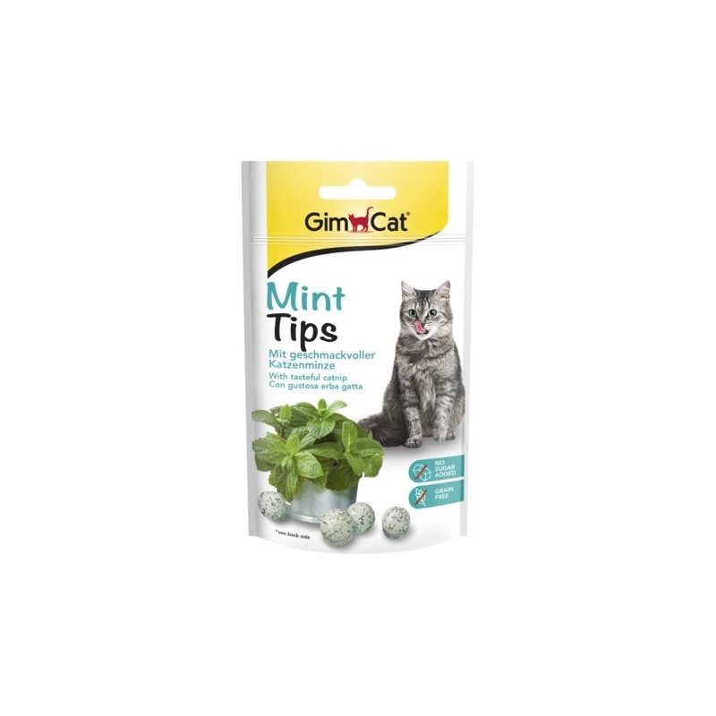 GIMCAT Mint Tips przysmak z kocimiętką 40g