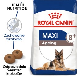 ROYAL CANIN SHN Maxi Ageing 8 15kg PROMO 2 Uszkodzenie