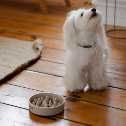 DINGO Miska bambusowa spowalniająca jedzenie 0,8l