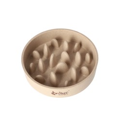 DINGO Miska bambusowa spowalniająca jedzenie 1,43l