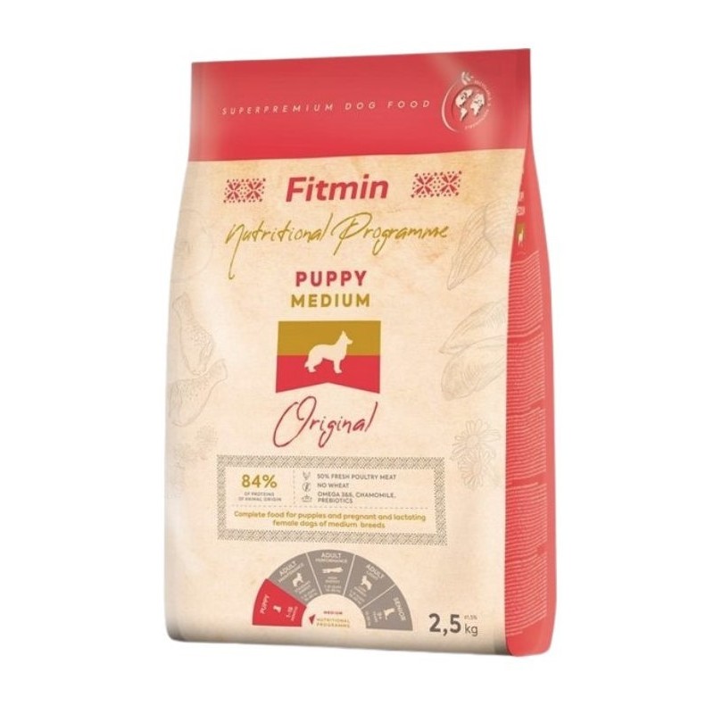 FITMIN Dog Original Medium Puppy 12 kg