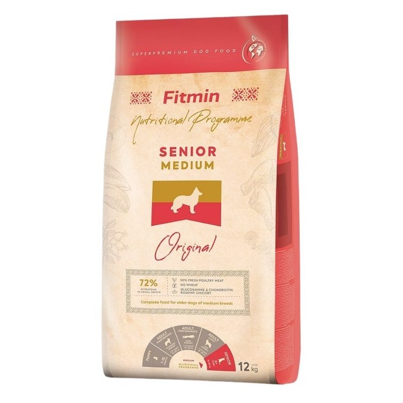 FITMIN Dog Original Medium Senior 12 kg