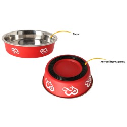 DINGO Miska metalowa antypoślizgowa dla kota bonita 270 ml