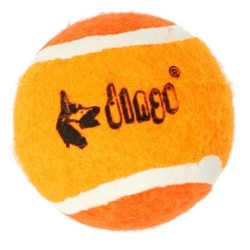 DINGO Zabawka dla psa piłka tenisowa Ø 6,5 cm piankowa
