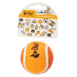 DINGO Zabawka dla psa piłka tenisowa Ø 6,5 cm piankowa