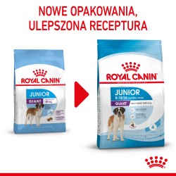 ROYAL CANIN SHN Giant Junior 15kg PROMO Uszkodzenie