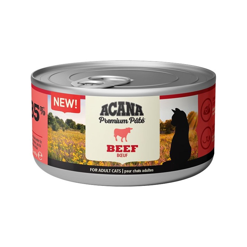 ACANA Kot Premium Pate Beef - wołowina 85 g