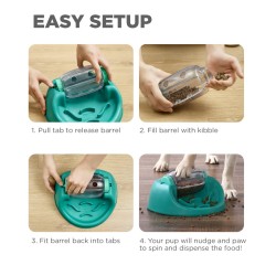 NINA OTTOSSON Gra Spin and Eat - zielona