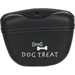 FLAMINGO Silikonowe Etui na przysmaki - grafitowe