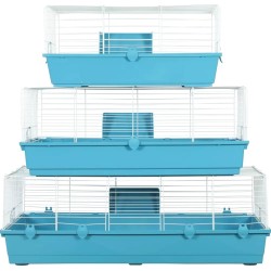 ZOLUX Klatka PRIMO - kolor biały/niebieski 80 cm