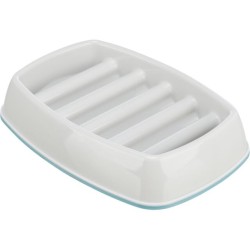 TRIXIE Slow Feeding miska plastikowa spowalniająca jedzenie 0,25l / 21×14 cm