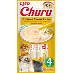 INABA CAT CHURU tuńczyk z serem 4x 14g (56g)