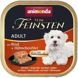ANIMONDA Dog Vom Feinsten Adult Wołowina, kurczak SOS 150g