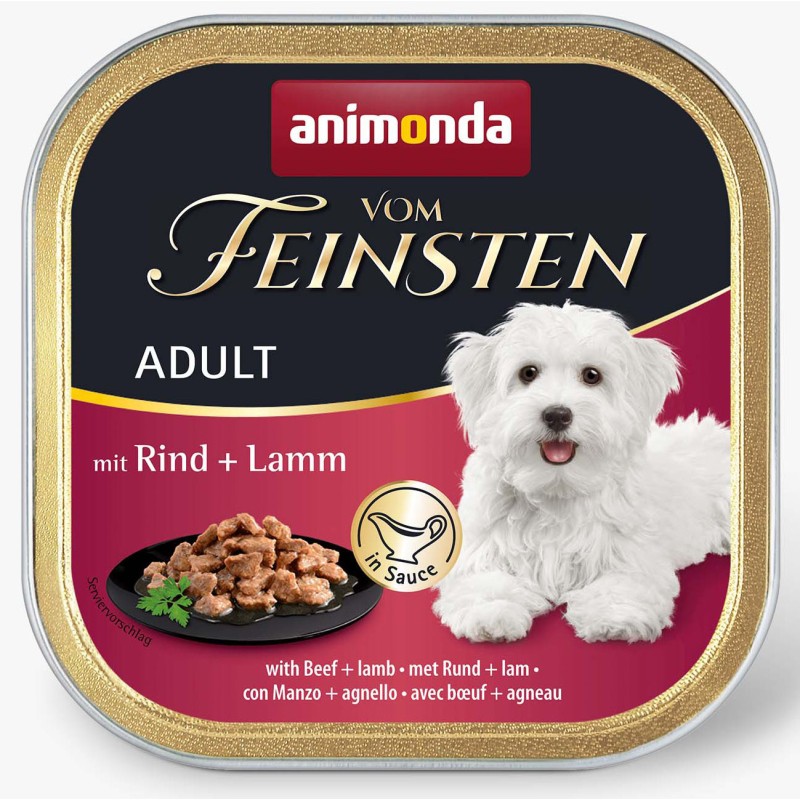 ANIMONDA Dog Vom Feinsten Adult Wołowina, jagnięcina SOS 150g