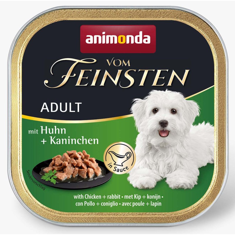 ANIMONDA Dog Vom Feinsten Adult Kurczak, królik SOS 150g