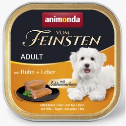 ANIMONDA Dog Vom Feinsten Adult Kurczak, wątróbka 150g