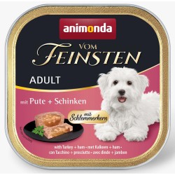 ANIMONDA Dog Vom Feinsten Adult Indyk z szynką 150g