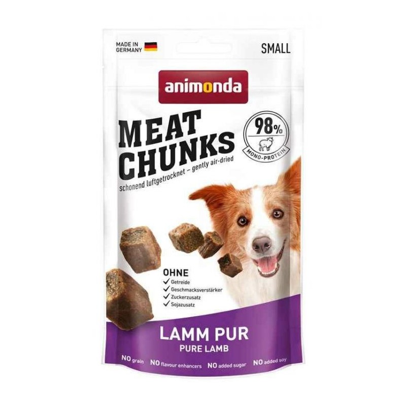 ANIMONDA Meat Chunks Dog Przysmaki Czyste kawałki mięsa - Jagnięcina 60g