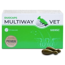 POLISEPT VET Multiway Vet Duocaps Sierść 60 kaps.