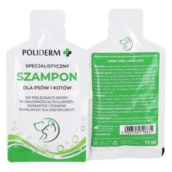 POLIDERM Szampon saszetka 15 ml