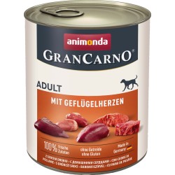 ANIMONDA GranCarno Adult - Drobiowe serca 400g