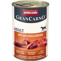 ANIMONDA GranCarno Adult - Drobiowe serca 800g
