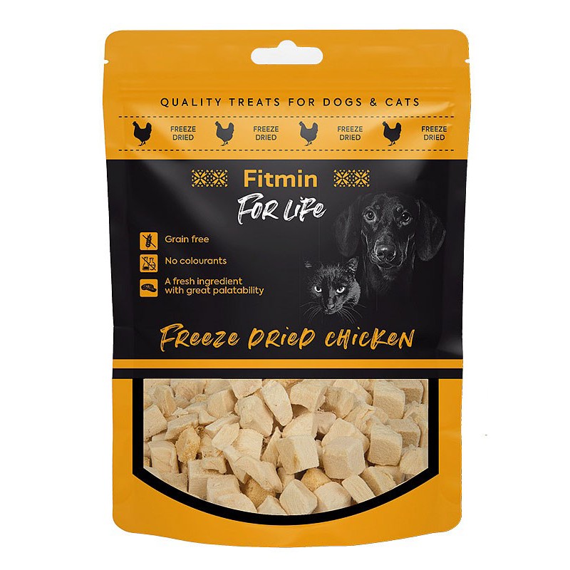 FITMIN For Life Freeze Dried Chicken dla psa i kota 30g