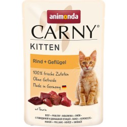 ANIMONDA Carny Kitten Koktajl drobiowy 85g (saszetka)