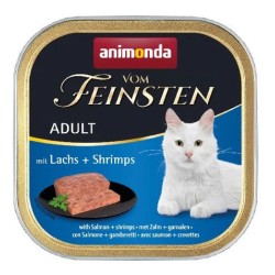 ANIMONDA Cat vom Feinsten Adult z Łososiem i Krewetkami 100g