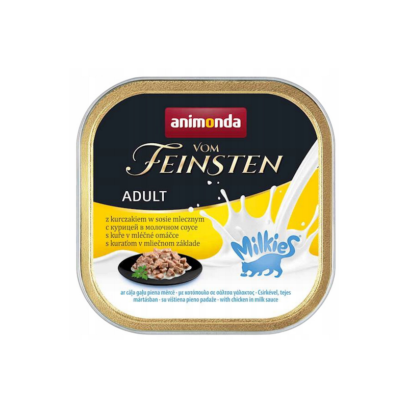 ANIMONDA Cat Vom Feinsten Adult Milkies - Kurczak w mlecznym sosie 100g