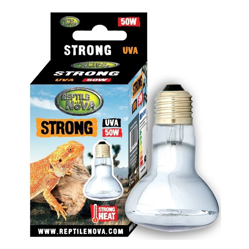 REPTILE NOVA Żarówka Grzewcza Uva - Reptile Nova Strong 50W