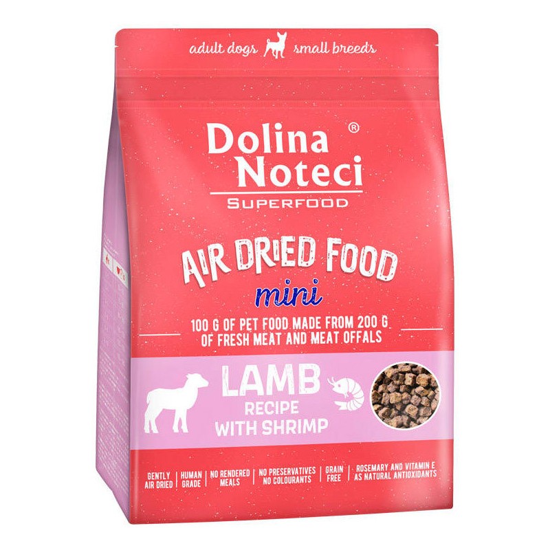 DOLINA NOTECI Superfood Mini Jagnięcina i krewetki 1kg