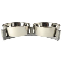 DINGO Zestaw do karmienia dla psa / kota IRONDOG 2x 1120ml