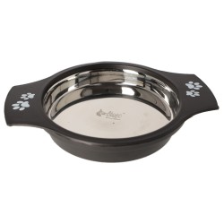 DINGO Miska metalowa z uchwytem antypoślizgowa dla kota SISI 230 ml