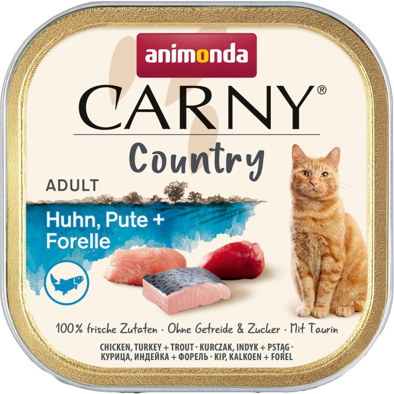 ANIMONDA Carny Country Adult Kurczak Indyk i Pstrąg 100g