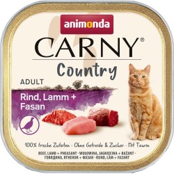 ANIMONDA Carny Country Adult Wołowina Jagnięcina i Bażant 100g
