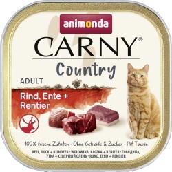 ANIMONDA Carny Country Adult Wołowina Kaczka i Renifer 100g