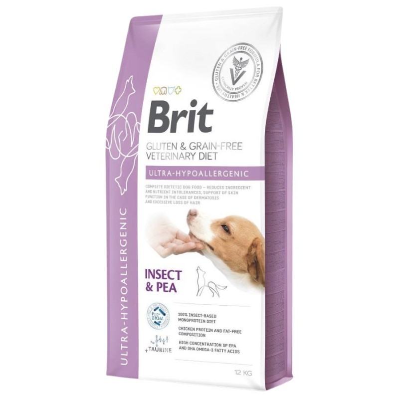BRIT Grain Free Veterinary Diets Dog Ultra - Hypoallergenic 2kg