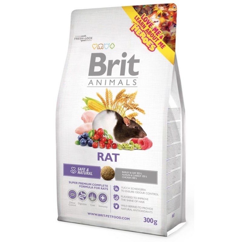 BRIT Animals Rat Complete 300g