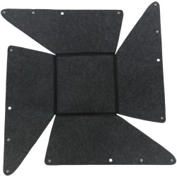 TRIXIE Legowisko Harvey okrągłe 33 x 27cm - szary/biało-czarny