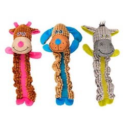 FLAMINGO Bungee Pies / Osioł / Krowa - 34 cm