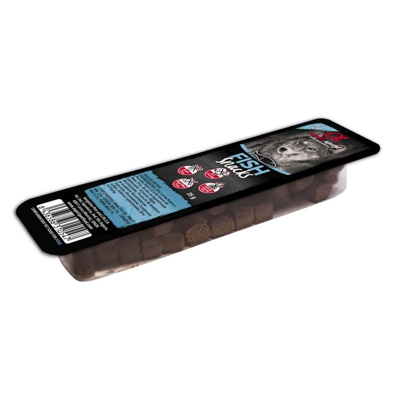 ALPHA SPIRIT Przysmak Fish Snacks - kostki z rybą 35g