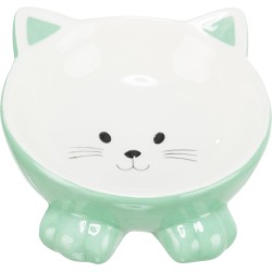 TRIXIE Miska ceramiczna w kształcie kota 150ml / 14 cm