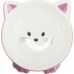 TRIXIE Miska ceramiczna w kształcie kota 150ml / 14 cm
