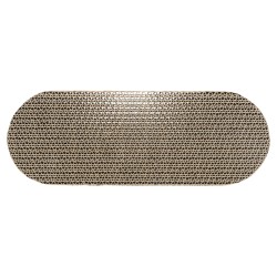 TRIXIE Drapak kartonowy z zabawkami z drewnianą ramką 46 × 4 × 25 cm