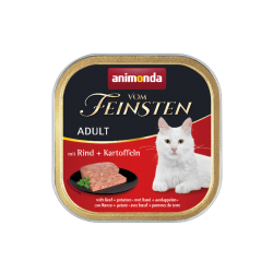 ANIMONDA Cat Vom Feinsten Adult  - Wołowina z ziemniakami 6x 100g