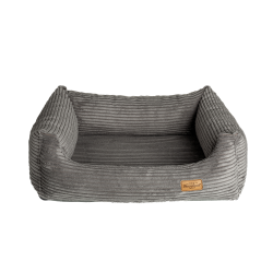 Kanapa Lines szara rozmiar S: 65 x 50 x 15 cm